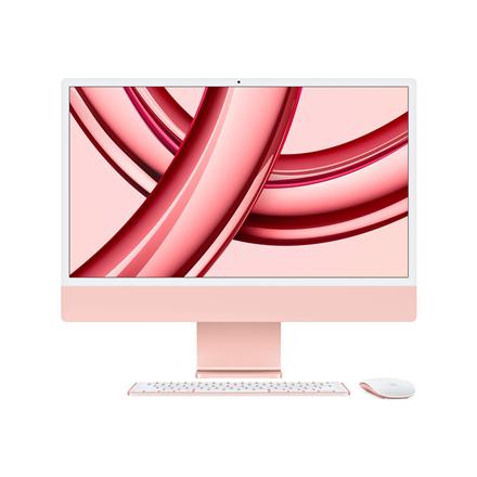 Apple iMac 24” 4.5K Retina, Apple  M3 8C CPU, 10C GPU/8GB/256GB SSD/Pink/SWE | Apple