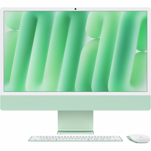 Apple 24-inch iMac with Retina 4.5K display: Apple M4 chip with 10-core CPU and 10-core GPU, 16GB, 512GB SSD - Green