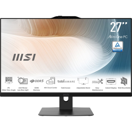 MSI Modern AM272P 1M-848EU All-in-One PC/workstation Intel Core 5 120U 68.6 cm (27