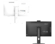 MSI Computer All-in-One Modern AM273QP AI 1UM-07SEU W11P/Intel Core Ultra 7/32GB/1TB/UMA/27 inches/Black
