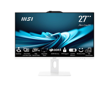 Monoblock PC|MSI|PRO|AP272P 14M|Business|All in One|CPU Intel Core i5|i5-14400|2500 MHz|Screen 27