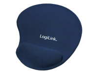 LOGILINK ID0027B LOGILINK - Gel mouse pad with wrist rest support - blue