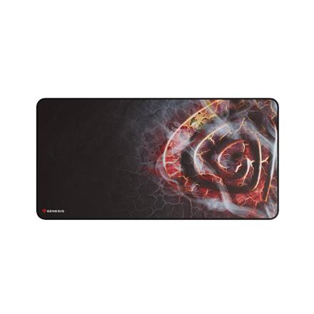 Genesis | Mouse Pad | Fabric, Rubber | Carbon 500 MAXI LAVA G2 Edition | Multicolor NPG-2026