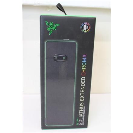 Razer Soft Gaming Mouse Mat with Chroma | Goliathus Chroma Extended | Black | UNPACKED, USED, DIRTY RZ02-02500300-R3M1SO