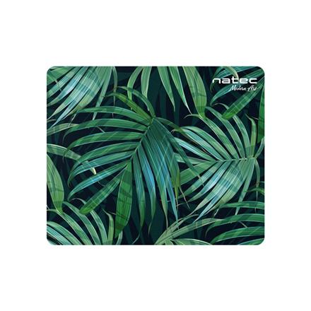 Natec Mouse Pad, Photo, Modern Art - Palm Tree, 220x180 mm | Natec | Mouse Pad | Modern Art - Palm Tree | Black NPF-1431