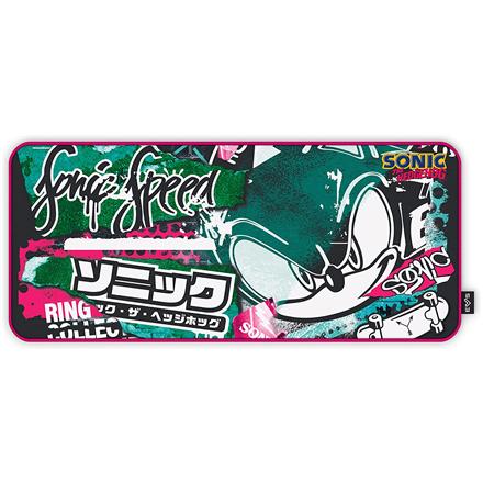 Energy Sistem Gaming Mouse Pad ESG Sonic Graffiti (XXL size, Anti-slip rubber base) | Energy Sistem | Gaming Mouse Pad | ESG Sonic Graffiti | 900 x 400 x 3 mm | Multicolour 779338