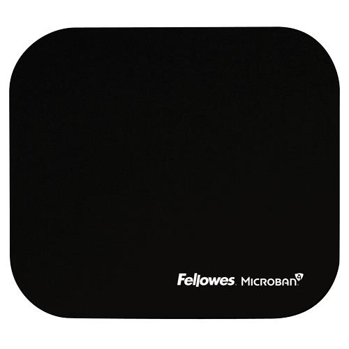 MOUSE PAD MICROBAN/BLACK 5933907 FELLOWES