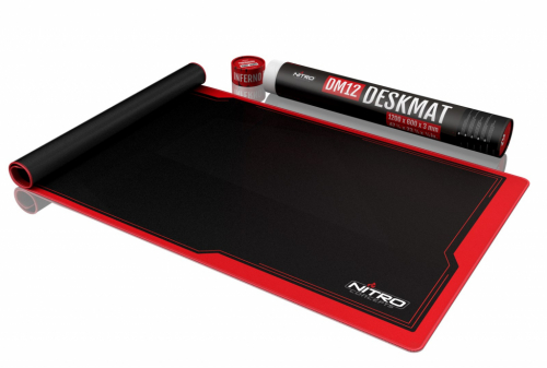 Nitro Concepts DM12 Gaming mouse pad Black, Red