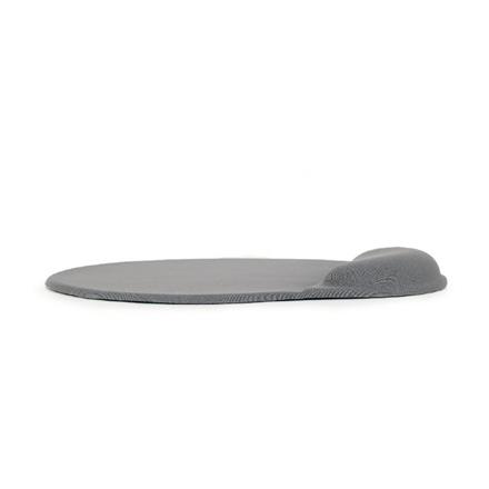 Gembird | MP-GEL-GR Gel mouse pad with wrist support, grey Comfortable | Gel mouse pad | Grey MP-GEL-GR