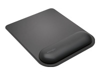 KENSINGTON ErgoSoft Mousepad with Wrist Rest for Standard Mouse Black