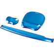 Fellowes CRYSTAL Mouse & Wrist Pad Gel cyan