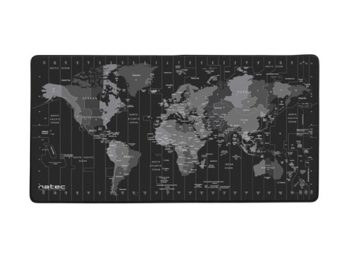 Natec mouse pad time zone maps maxi npo-1119