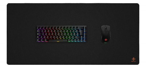 DELTACO Gaming DMP450 - Keyboard and mouse pad - size XL - black