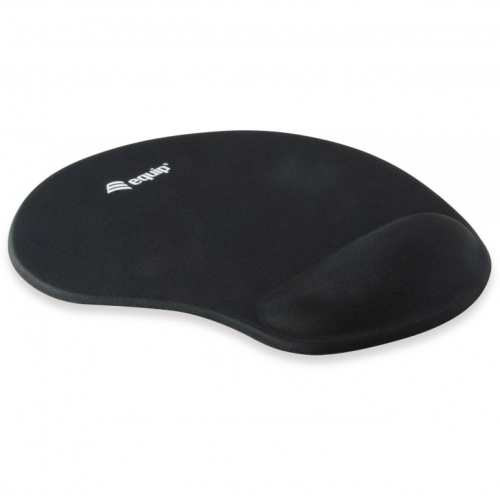 Equip Gel Mauspad+Handgelenkauflage rutschfester Boden sw