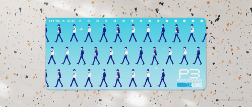 Hyte Persona 3 Deskpad Edition - Walking