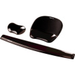 Fellowes CRYSTAL mouse and wrist pad gel, black
