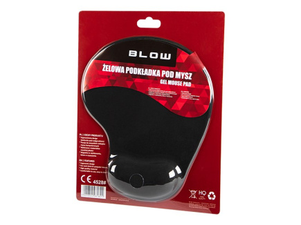 Blow mouse pad with cushion