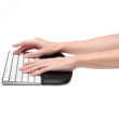 Kensington Handgelenkauflage ErgoSoft für flache Tastatur sw