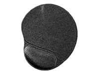 GEMBIRD Gel mouse pad with wrist support black