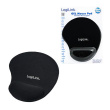 Mousepad with Gel Wrist Rest Support, | Logilink | ID0027 | Black ID0027