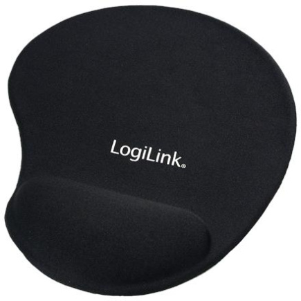 Mousepad with Gel Wrist Rest Support, | Logilink | ID0027 | Black ID0027