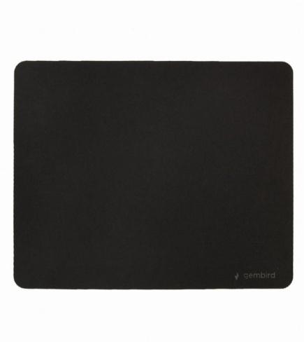 MOUSE PAD BLACK MIDDLE/MP-S-BK-M GEMBIRD