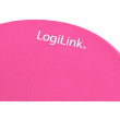 Mauspad LogiLink Silcon Wrist pink