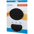 MANHATTAN Mauspad Schaumstoff mit Handballenauflage schwarz retail