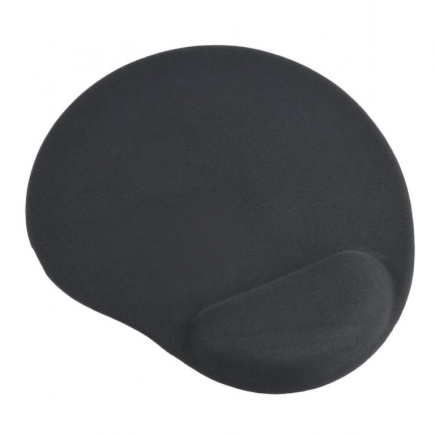 MOUSE PAD GEL Must/MP-GEL-BK GEMBIRD