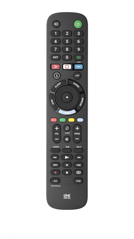 One For All TV Replacement Remotes TV- WLONONWCRCGRP