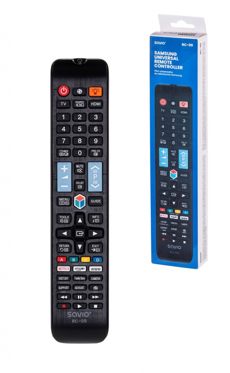 Savio RC-09 Infrared remote control Smart TV