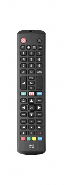 One For All TV Replacement Remotes LG TV Replacement Remote Control