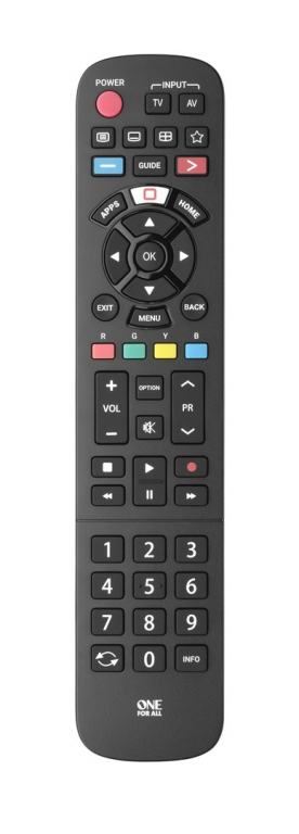 One For All TV Replacement Remotes Panasonic TV Replacement Remote