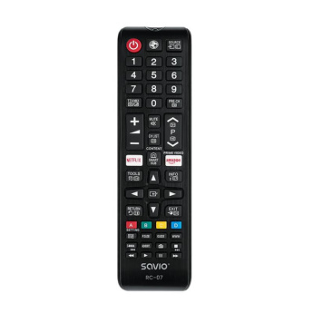 Savio RC-07, Samsung TV, must - Teleri asenduspult / TVPUSARC07