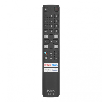 Savio RC-15 universal /replacement for TCL SMART TV remote control IR Wireless Press buttons