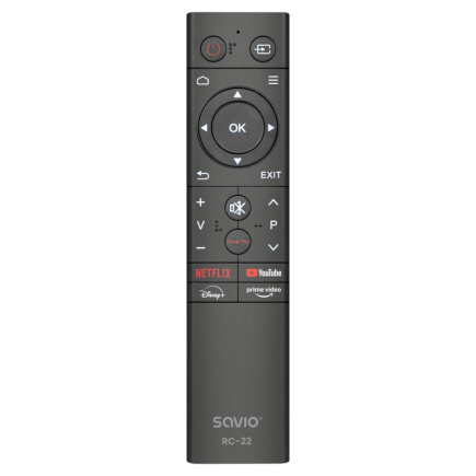 Savio RC-22 remote control IR Wireless TV