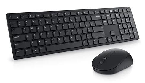 Dell Pro KM5221W - Keyboard and mouse set - wireless - 2.4 GHz - QWERTY -ENG/EST - black 