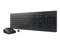 Lenovo Essential Wireless Combo - Keyboard and mouse set - wireless - 2.4 GHz - Swedish/Finnish