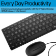 HP 320MK USB Wired Mouse Keyboard Combo - Black - US/RUS