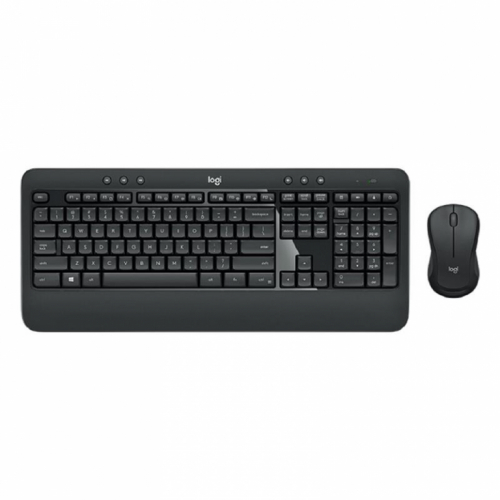 Logitech MK540, US, must - Juhtmevaba klaviatuur + hiir / 920-008685