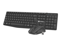 NATEC Wireless 2in1 set Squid Keyboard + Mouse US layout