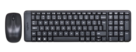 Logitech Wireless Combo MK220 - Keyboard and mouse set - wireless - 2.4 GHz - ENG/RUS