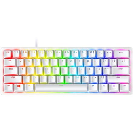 Razer | Huntsman Mini 60% | Mercury | Gaming keyboard | Wired | Optical | RGB LED light | US RZ03-03390400-R3M1