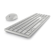Dell Pro KM5221W - Keyboard and mouse set - wireless - 2.4 GHz - QWERTY -ENG/RUS - White