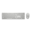 Dell Pro KM5221W - Keyboard and mouse set - wireless - 2.4 GHz - QWERTY -ENG/RUS - White
