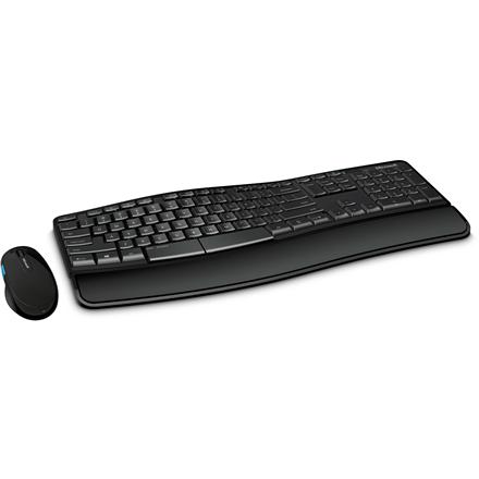 Microsoft | Keyboard and mouse | Sculpt Comfort Desktop | Keyboard and Mouse Set | Wired | Mouse included | EN RU | Black | USB | Numeric keypad