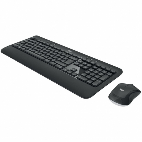 Logitech MK540 Advanced - Keyboard and mouse set - wireless Unifying - QWERTY - Multimedia, Comfort - ENG/RUS 