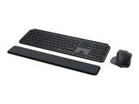 LOGITECH MX Keys S Combo Keyboard and mouse set backlit wireless Bluetooth LE Danish/Finnish/Norwegian/Swedish (PAN)