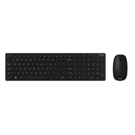 Asus | W5000 | Black | Keyboard and Mouse Set | Wireless | Mouse included | Batteries included | EN | Black | 460 g