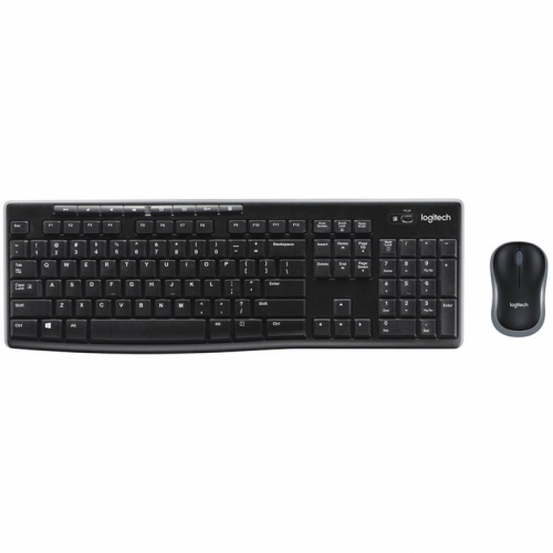 LOGITECH MK270 Wireless Combo - BLACK - US INT'L